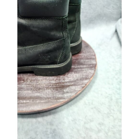 Timberland Mens 6-Inch Waterproof Premium Leather Boots Size 6 Black - Picture 7 of 10